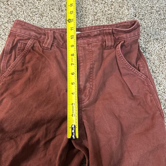 TNA Women's Greenwich Pant Size 2 In Burgundy - Picture 7 of 11